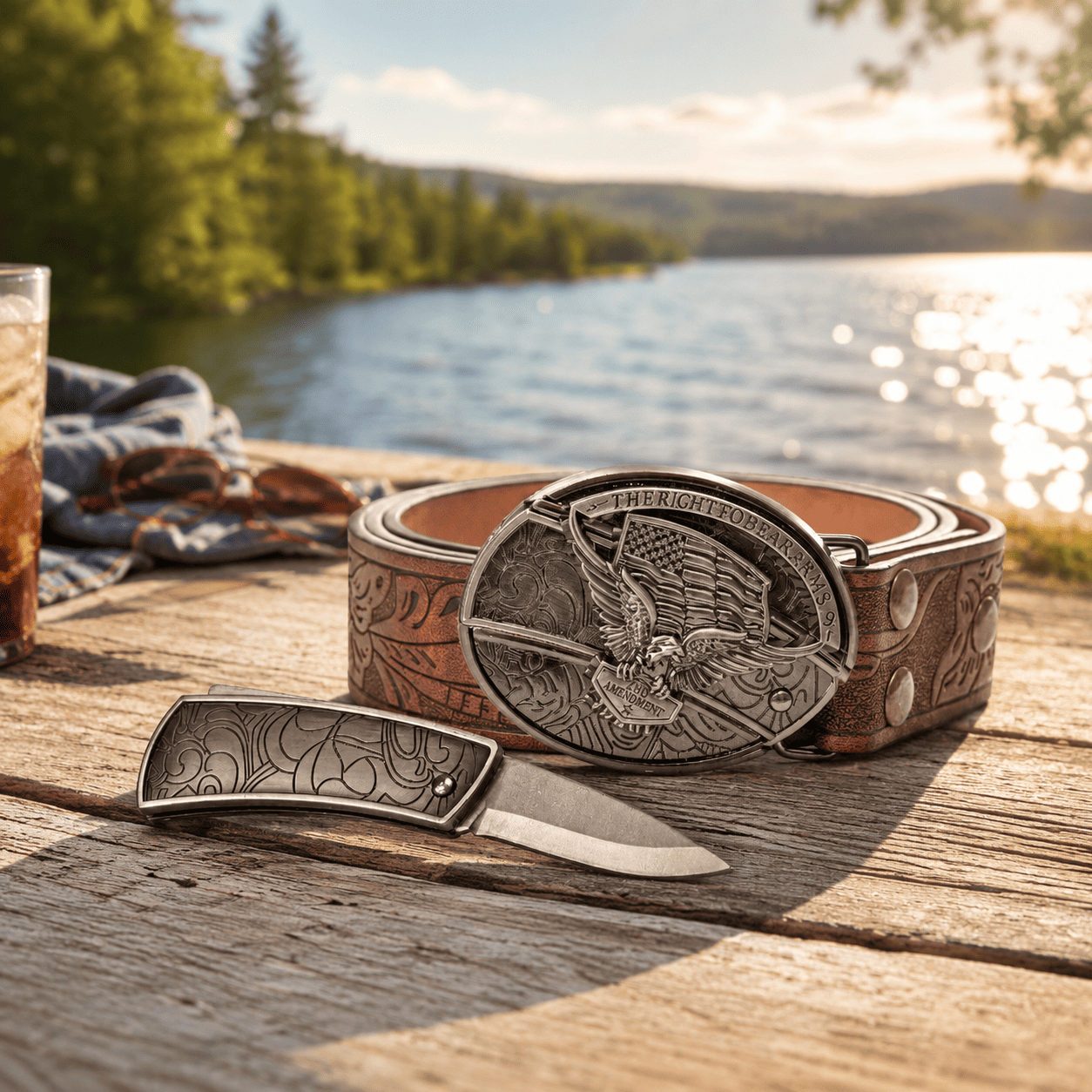 Kowby Original Belt - Summer pocket knife