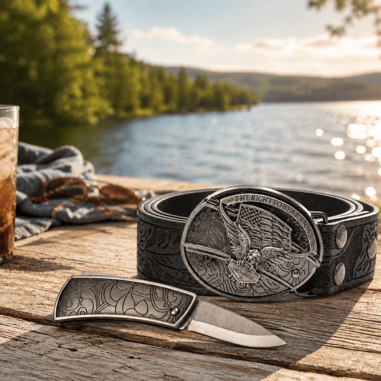 Kowby Original Belt - Summer pocket knife