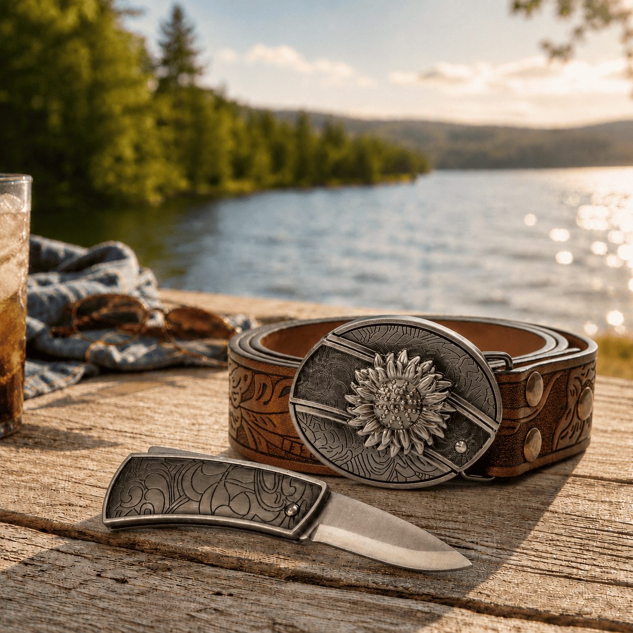 Kowby Original Belt - Summer pocket knife