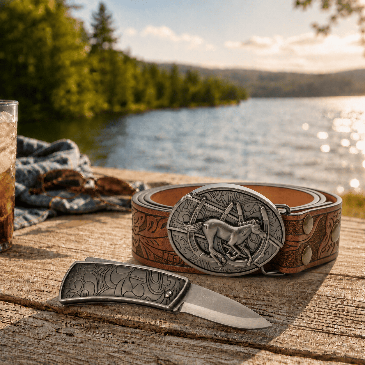 Kowby Original Belt - Summer pocket knife