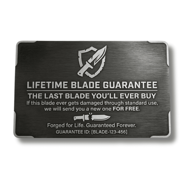 Lifetime Blade Warranty