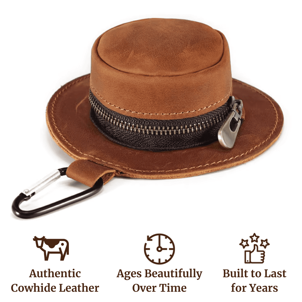 Kowby Original Leather Hat Pouch