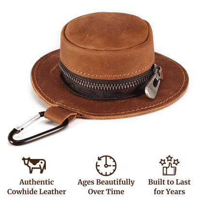 Kowby Original Leather Hat Pouch
